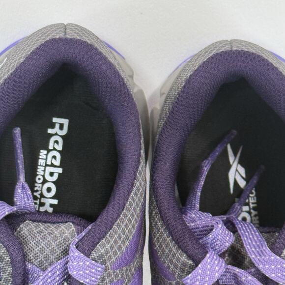 Reebok Speed TR Composite Toe Sneakers, Purple/Grey, Women's - Picture 6 of 12